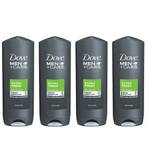 Dove Men+Care Body and Face Wash, Extra Fresh 18 oz, Pack of 3