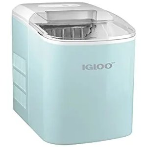 史低价：Igloo 不锈钢制冰机 7分钟制冰 可制冰26磅