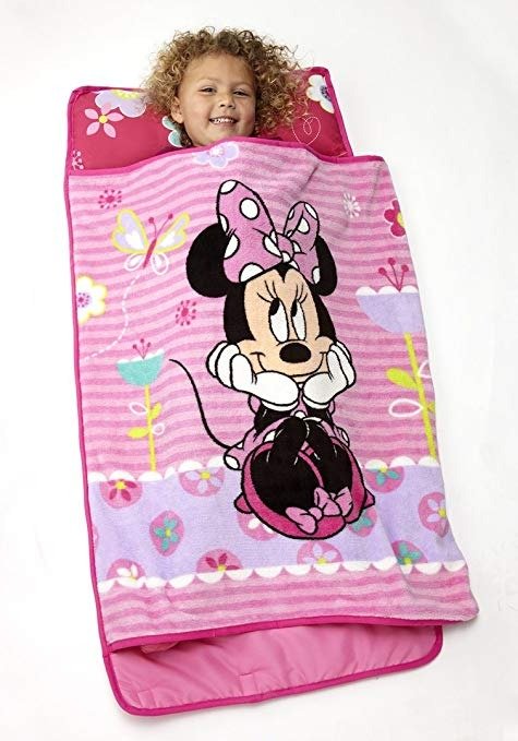 Minnie Mouse Toddler Rolled Nap Mat, Sweet as Minnie