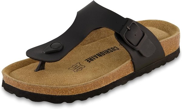 Women's Leah Cork Footbed Sandal With +Comfort