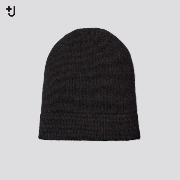 +J CASHMERE KNITTED CAP