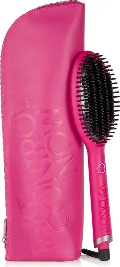 Glide Hot Smoothing Brush - Orchid Pink
