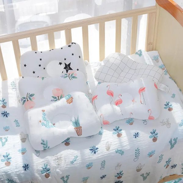 Baby Cartoon Pillow Newborn Positioner Sleep Shape Pillow - Baby Products - Temu