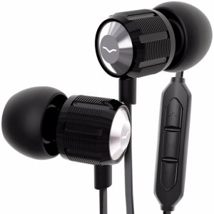 V-MODA Bass Freq Metal In-Ear Noise-Isolating Headphone for Apple with 3-Button Remote Mic