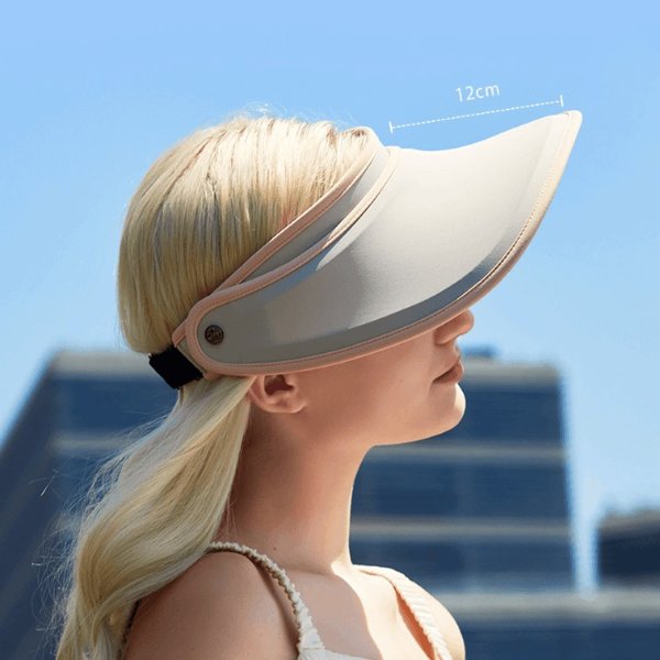 BENEUNDER蕉下 天际系列防晒帽 网球帽遮太阳 轻薄透气UPF50+防紫外线户外运动 月石灰 均码 | 亚米