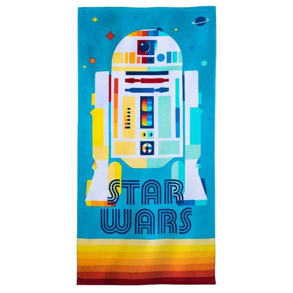 R2-D2 图案沙滩巾