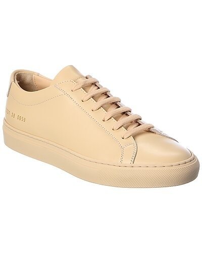 Original Achilles Low Leather Sneaker / Gilt