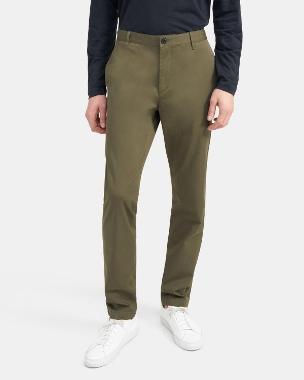 Classic-Fit Pant in Stretch Cotton Twill