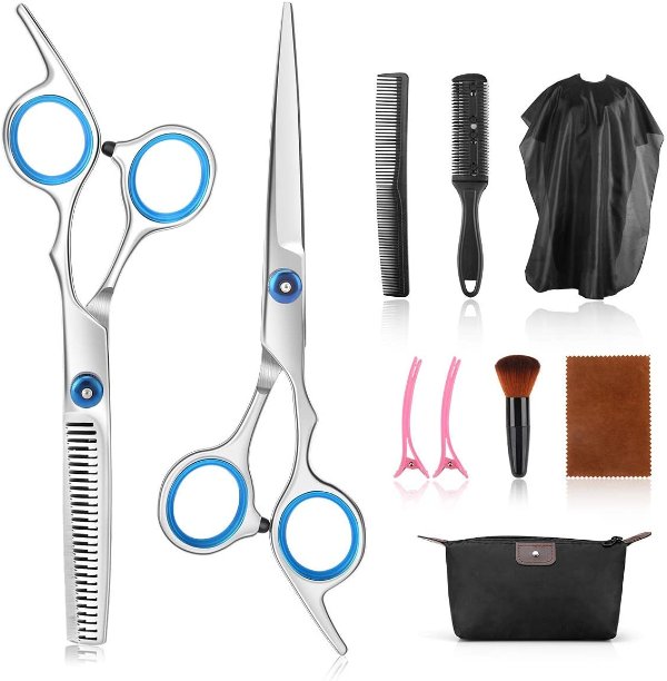 AGPTEK Hair Cutting Scissors Kits
