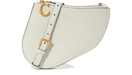 Saddle pouch in calfskin