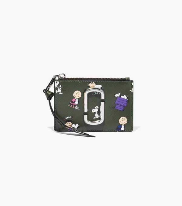 Peanuts x Marc Jacobs The Snapshot Top Zip Multi Wallet | Marc Jacobs | Official Site