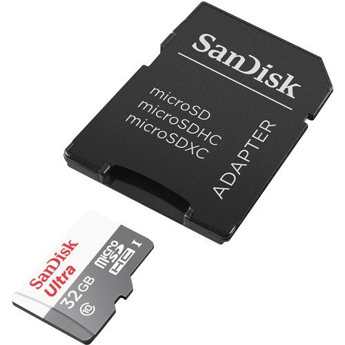 32GB UHS-I microSDHC Memory Card with SD Adapter
