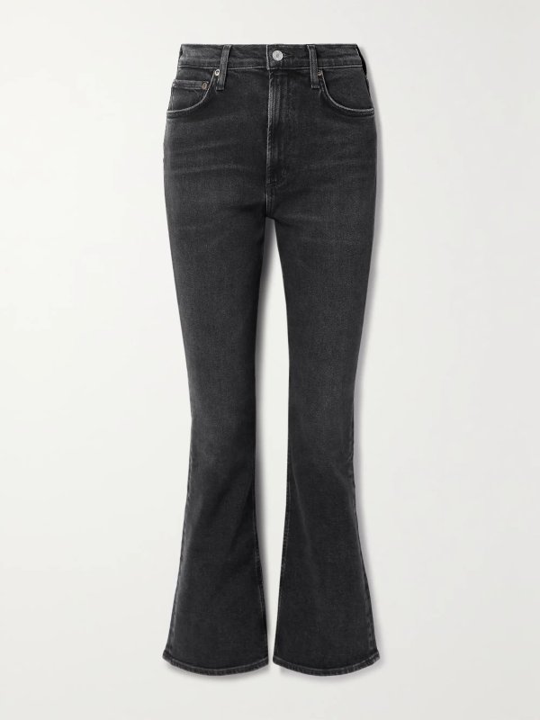 + NET SUSTAIN Nico high-rise bootcut organic jeans