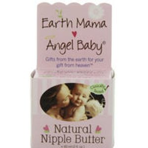 Earth Mama Angel Baby Natural Nipple Butter, 2-Ounce Jar
