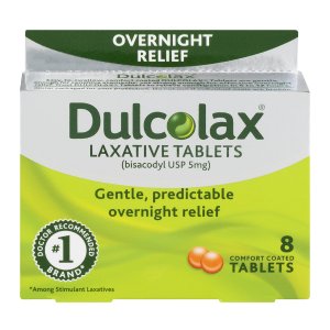 Dulcolax Laxative, 8 ct 