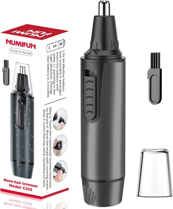 NUMIFUN Nose Hair Trimmer for Men and Women 2022 Professional Painless Ear and Nose