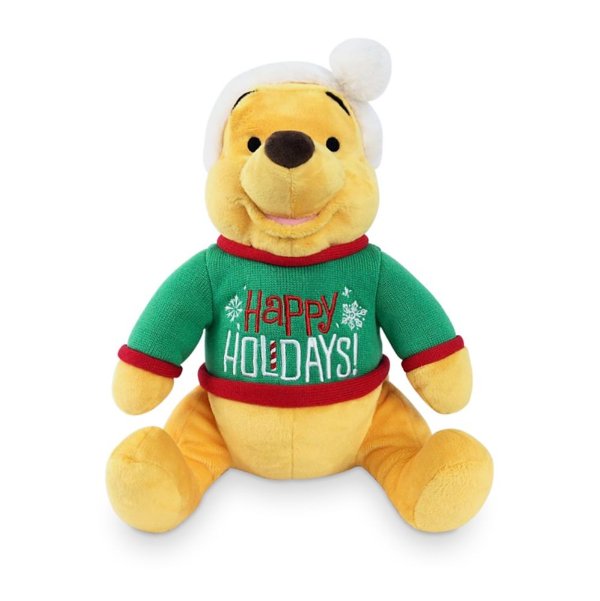 Winnie the Pooh Holiday Plush – Medium 14 1/2'' | shopDisney