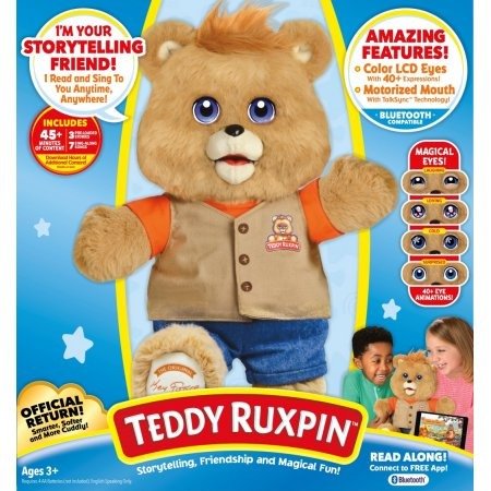 Teddy Ruxpin 会讲故事的小熊玩偶