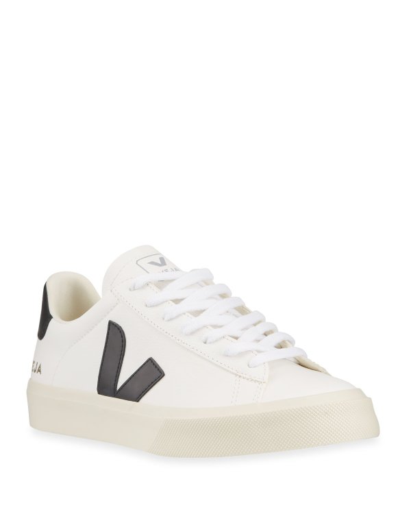 Campo Bicolor Leather Low-Top Sneakers