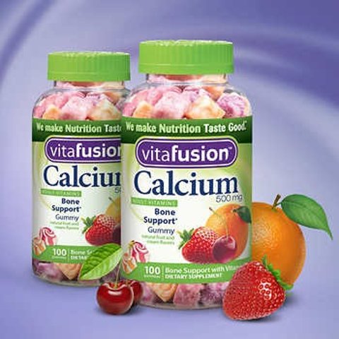 vitafusion Calcium 500 mg., 200 Gummies