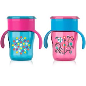 Philips Avent My Natural Drinking Cup Spoutless Sippy Cup - 2 pack @ Walmart