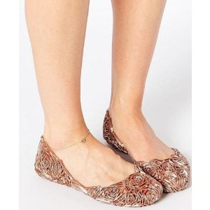 Melissa 'Campana Fitas' Jelly Flat On Sale @ Nordstrom