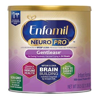 NeuroPro 婴儿防胀气奶粉 20.5 oz, * 6罐