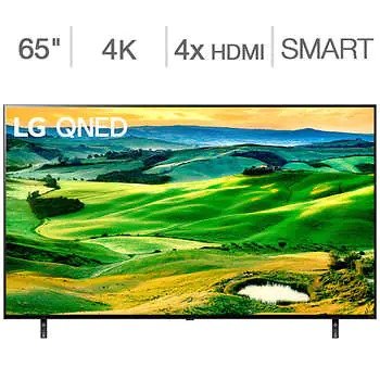 65" QNED80 4K UHD QNED 电视