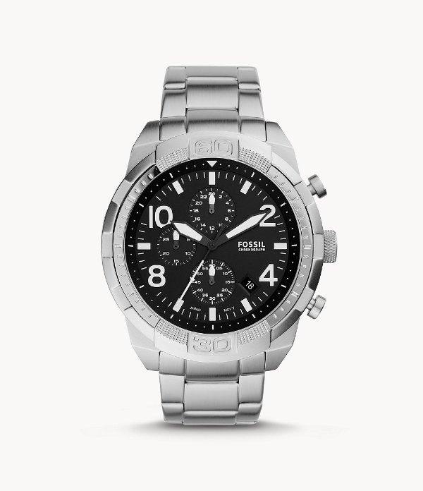 Bronson Chronograph Stainless Steel Watch