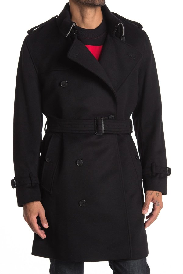 Kensington Double Breasted Belted Coat