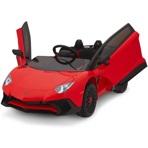 12V Kids Ride On Lamborghini Aventador SV Sports Car Toy w/ Parent Con