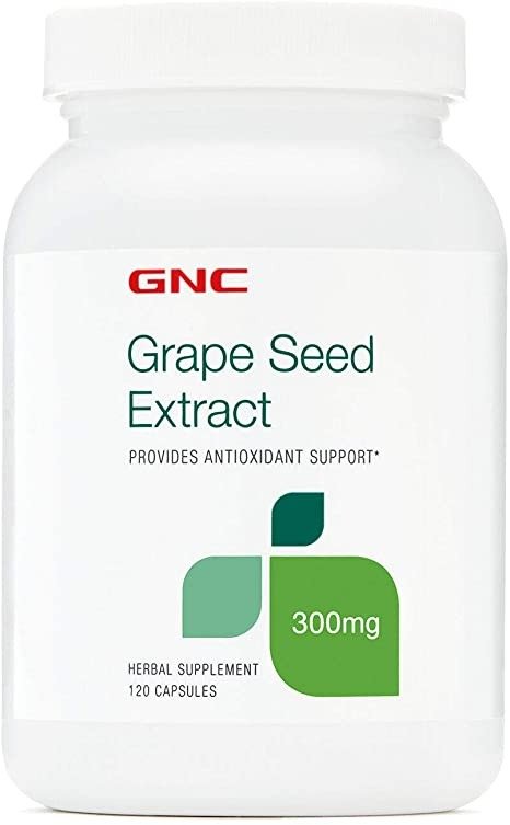 Grape Seed Extract, 120 Capsules, Provides Antioxidant Support