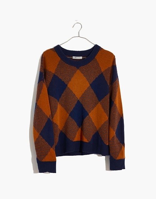 Mullen Pullover Sweater in Plaid