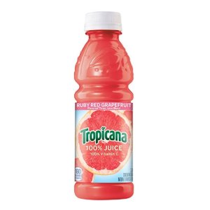 Tropicana 健康葡萄柚汁 296ml 24瓶装