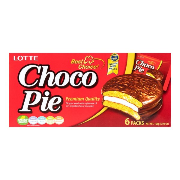 LOTTE Choco Pie 6packs 168g