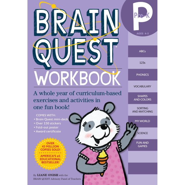 Brain Quest Pre-K 练习册