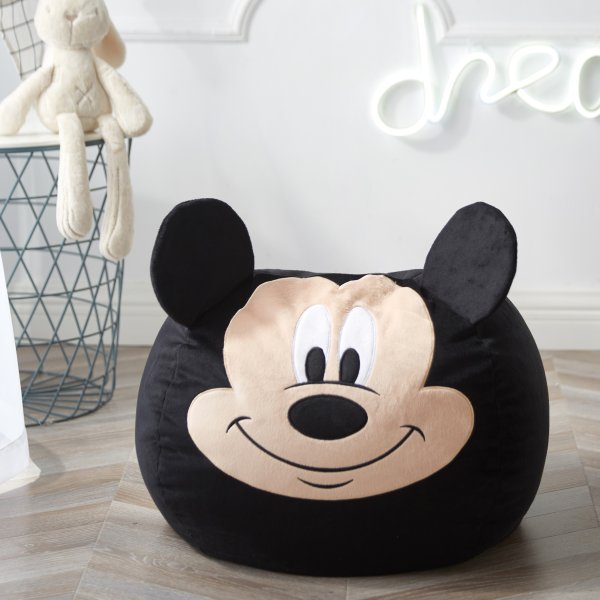 Mickey Mouse Figural Bean Bag Chair