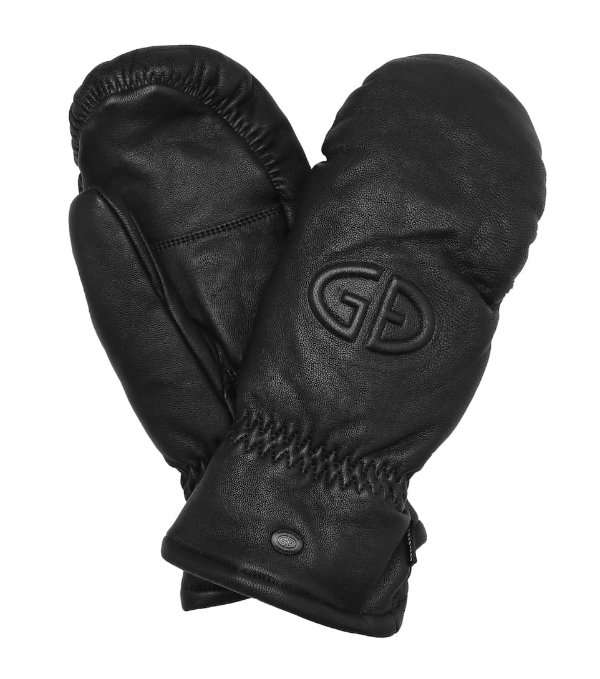 Hilja leather mittens