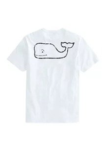 Men's Vintage Whale Short Sleeve Pocket T-Shirt