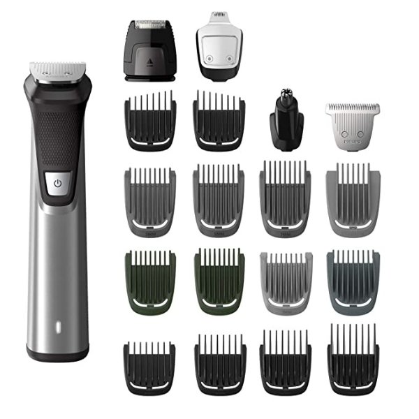 MG7750/49 Multigroom Series 7000, Men's Grooming Kit with Trimmer for Beard, Head, Body, and Face - No Blade Oil Needed