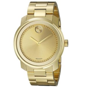 Movado Men's Swiss Quartz Gold-Tone Watch