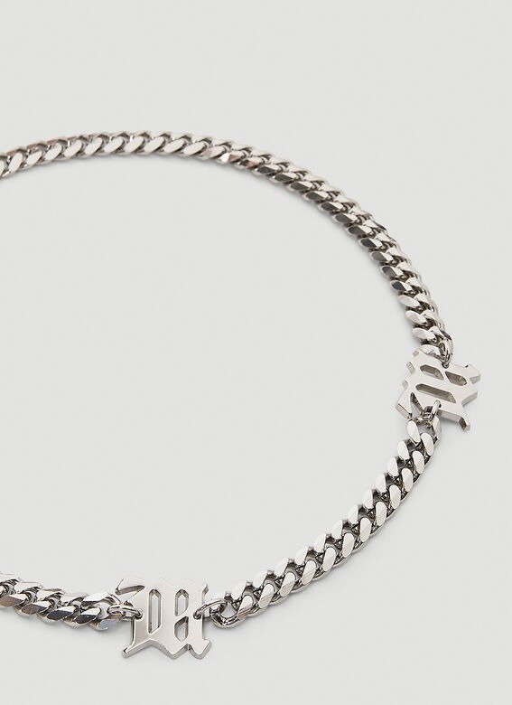 Curb Link Choker in Silver