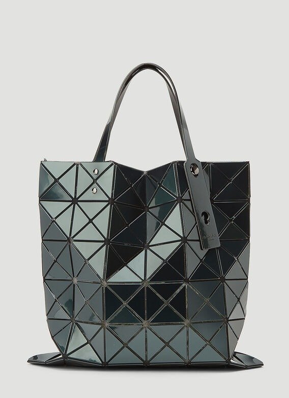 Lucent Metallic Tote Bag in Green