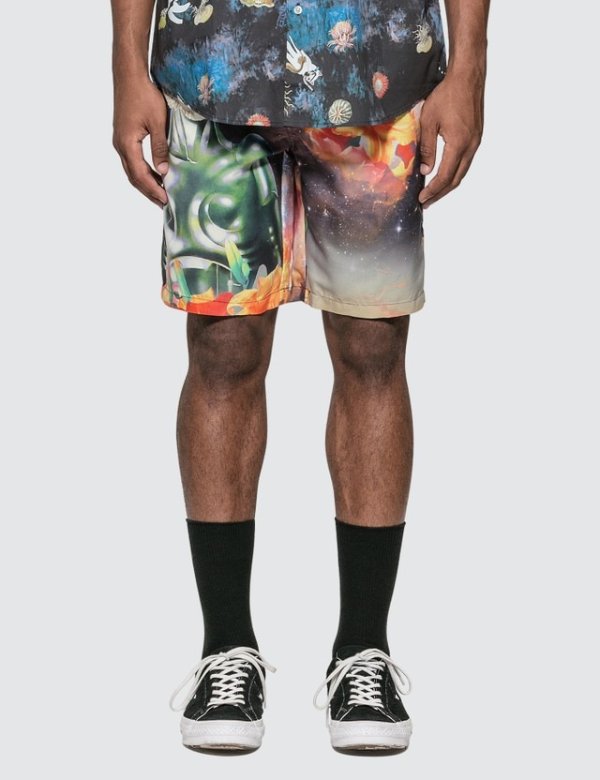 Galactica Nylon Shorts