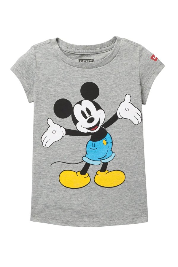 x Disney Happy Mickey Mouse T-Shirt(Little Girls)