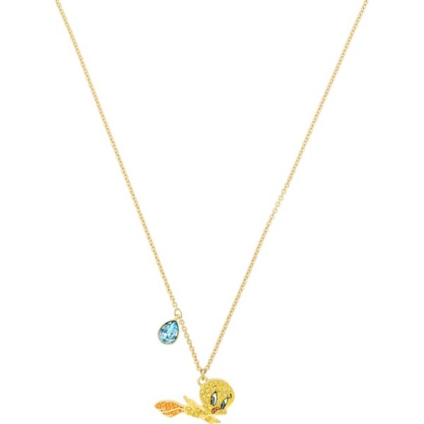 Looney Tunes Tweety Pendant, Multi-colored, Gold-tone plated by SWAROVSKI