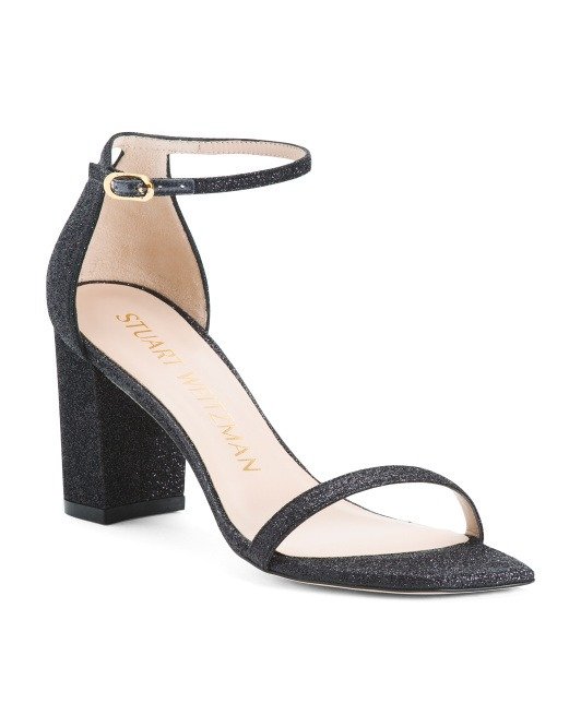 Glitter Double Band Heel Sandals | Women's Shoes | Marshalls
