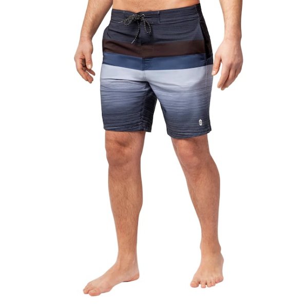 Free Country Men's Small Polyester Blend Fitness Swim Shorts 男款泳裤