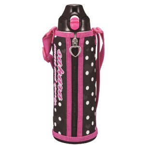 Tiger 1.0 Liter Stainless Steel Sports Bottle With Holder Pink