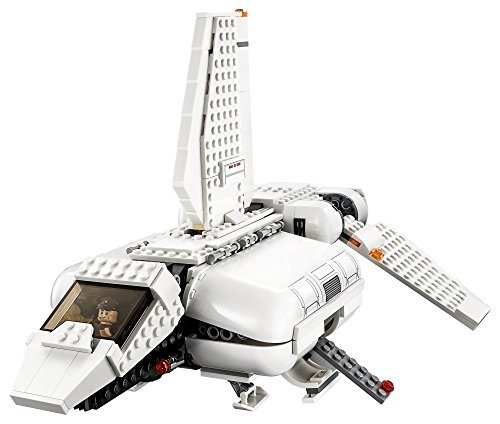 Star Wars Imperial Landing Craft 75221 Building Kit, Obi-Wan Kenobi, Imperial Shuttle Pilot, Sandtrooper (636 Piece)